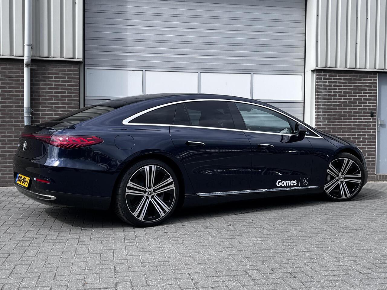 Mercedes-Benz EQS 450+ Luxury Line | MANUFAKTUR Interieur Pakket | Premium Plus Pakket | Rijassistentiepakket Plus | Panoramadak | HYPERSCREEN | 360° Camera | AIRMATIC Luchtvering | Achterasbesturing | DIGITAL LIGHT | Head-up Display | Burmester Surround Sound | Garagedeu