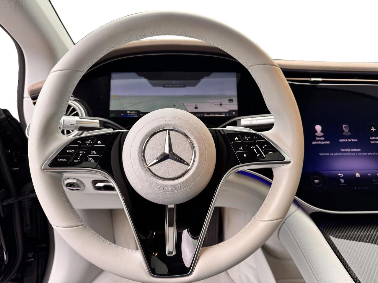 Mercedes-Benz EQS 580 4MATIC Luxury Line 108 kWh Hyperscreen, achteras besturing, Pano dak | Burmeister | HUD | E.v.a. opties