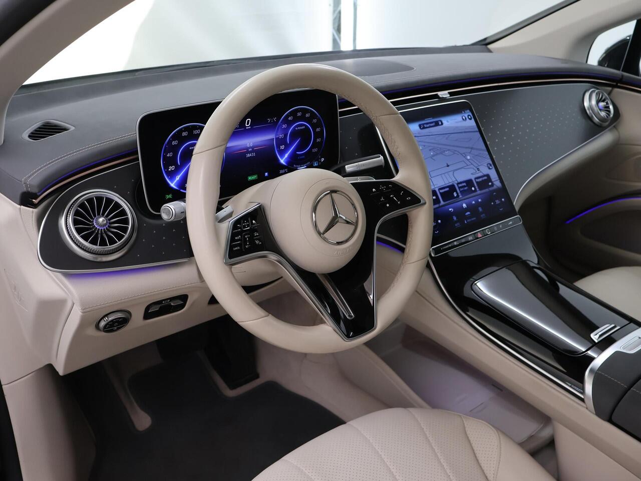 Mercedes-Benz EQS 450+ Business Line 108 kWh | Panoramadak | Memory | Trekhaak | Luchtvering | Distronic | Keyless |