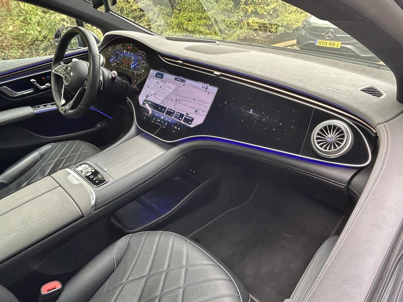 Mercedes-Benz EQS 580 4MATIC Luxury Line | Panoramadak | Rijassistentiepakket Plus | AIRMATIC Luchtvering | Achterasbesturing |