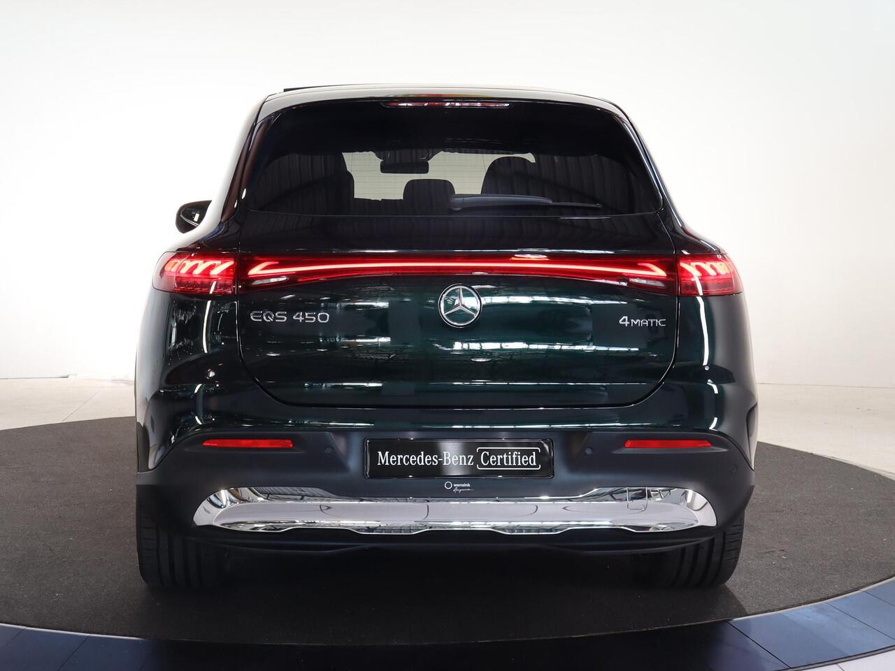 Mercedes-Benz EQS SUV 450 4MATIC 108 kWh | Luxury Line | Premium Pakket | Panorama-schuifdak | Head-Up Display | Stoelverwarming en -ventilatie | Akoestiekcomfort | 22 KW AC-laden |