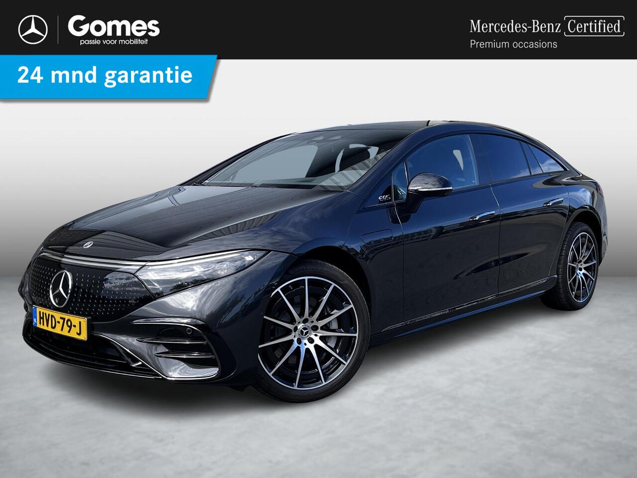 Mercedes-Benz EQS 450+ AMG Line | Premium Plus Pakket | Night Pakket | Rijassistentiepakket Plus | Panoramadak | HYPERSCREEN | Burmester Surround Sound | 360° Camera | AIRMATIC Luchtvering | Head-up Display | DIGITAL LIGHT | Elektrisch Verstelbare Stoelen + Memory | Multic