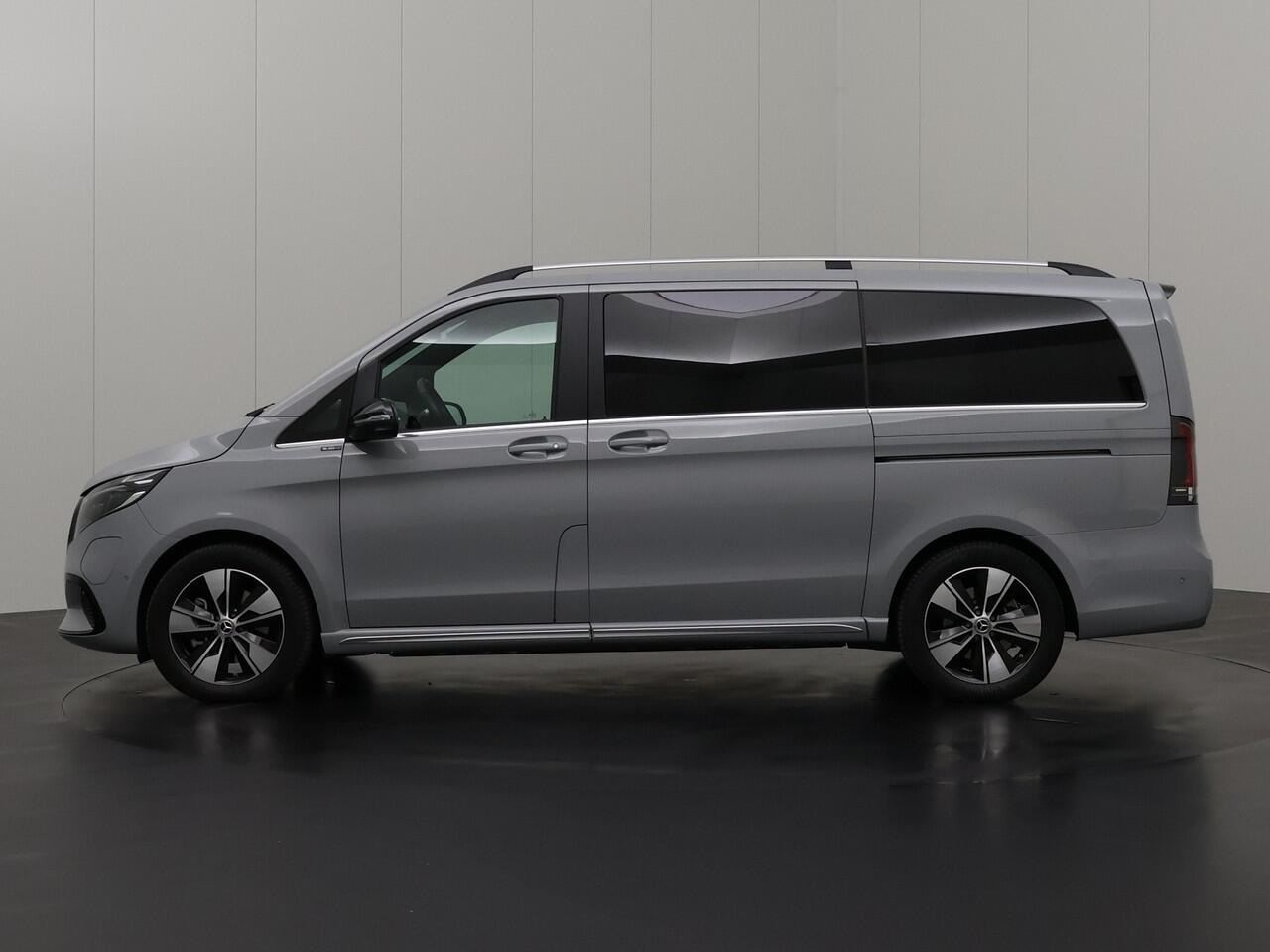 Mercedes-Benz EQV 300 Lang Avantgarde | Airmatic | Burmester | 7-Persoons | Alpin Grau | Leder | Zeer Compleet !