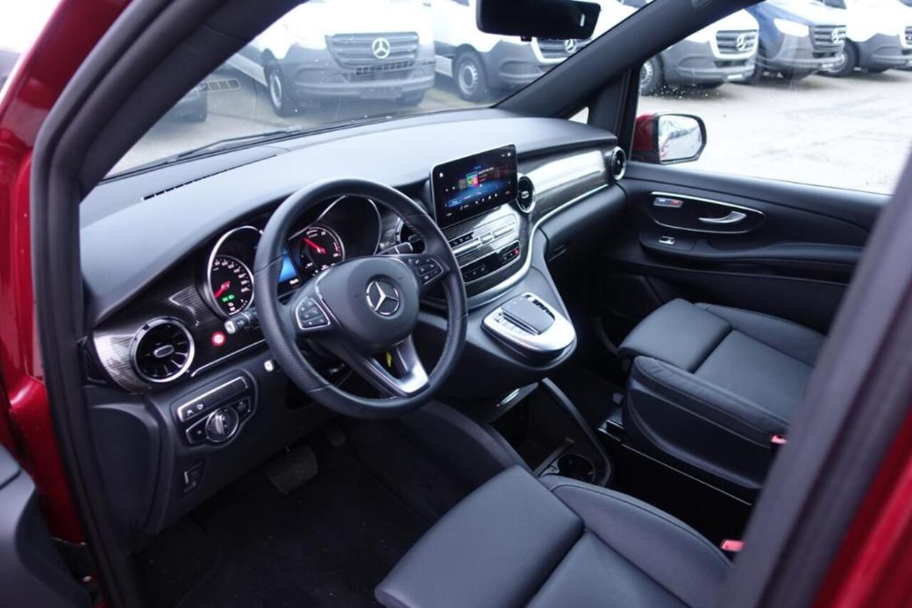 Mercedes-Benz EQV 300 L2 Avantgarde 90 kWh 45.900 ex BTW 6-zitter Leder Stoelkoeling EL. Schuifdeuren LED Navi