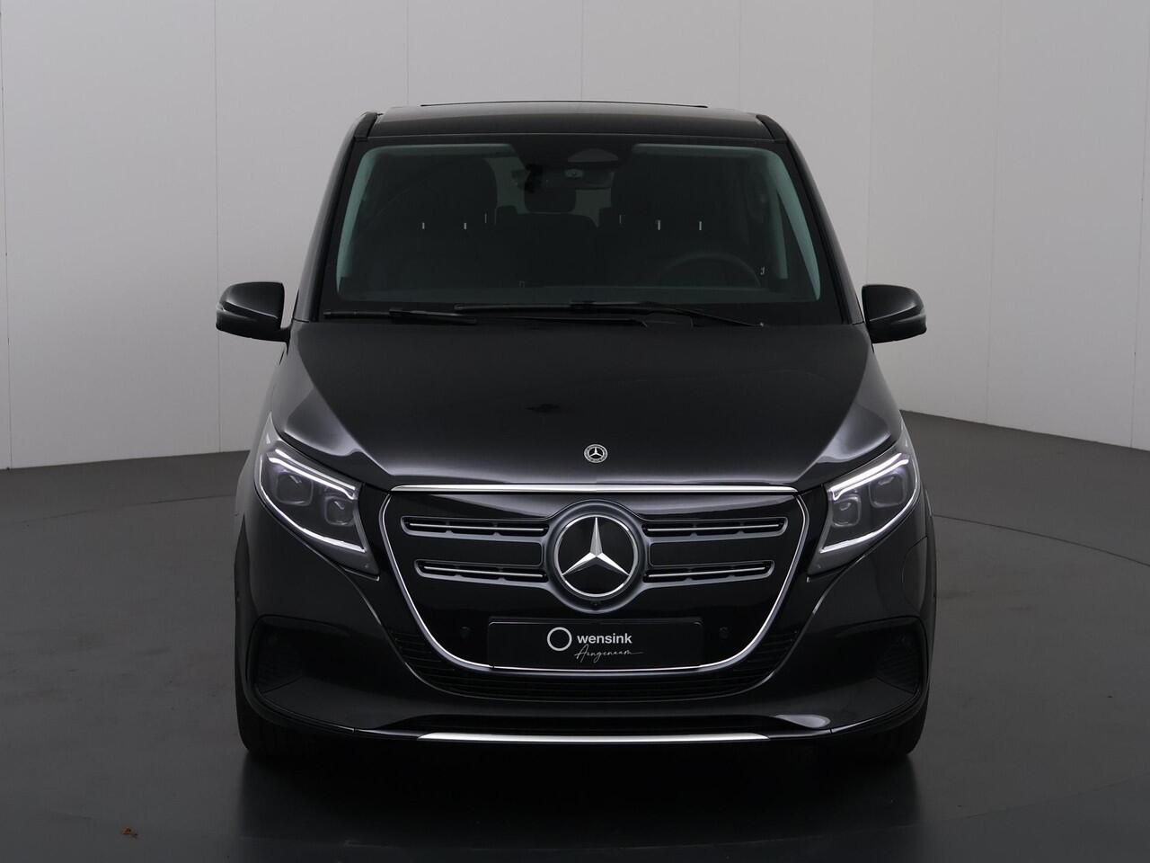 Mercedes-Benz EQV 300 L2 Avantgarde 90 kWh | Burmester | MultiBeam LED | Stoelverwarming | Navigatie | 360 camera | Climate Control | Cruise Control | Panoramadak | Dodehoekassistent |