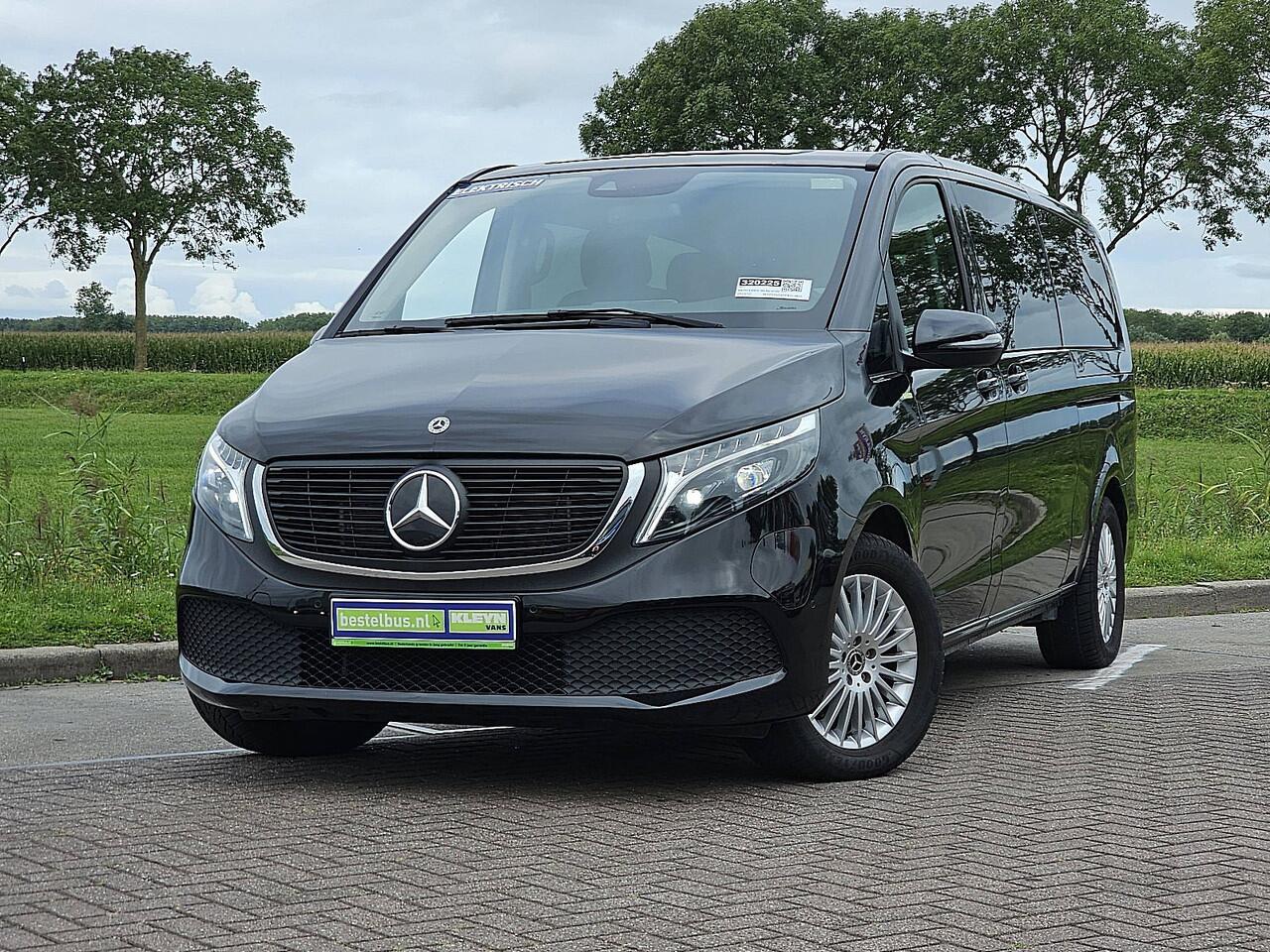 Mercedes-Benz EQV 300 L3 90kWh DC 8-Persoons Mbux + Navi Elektrische-Zijdeuren LED Bumpers-Kleur!