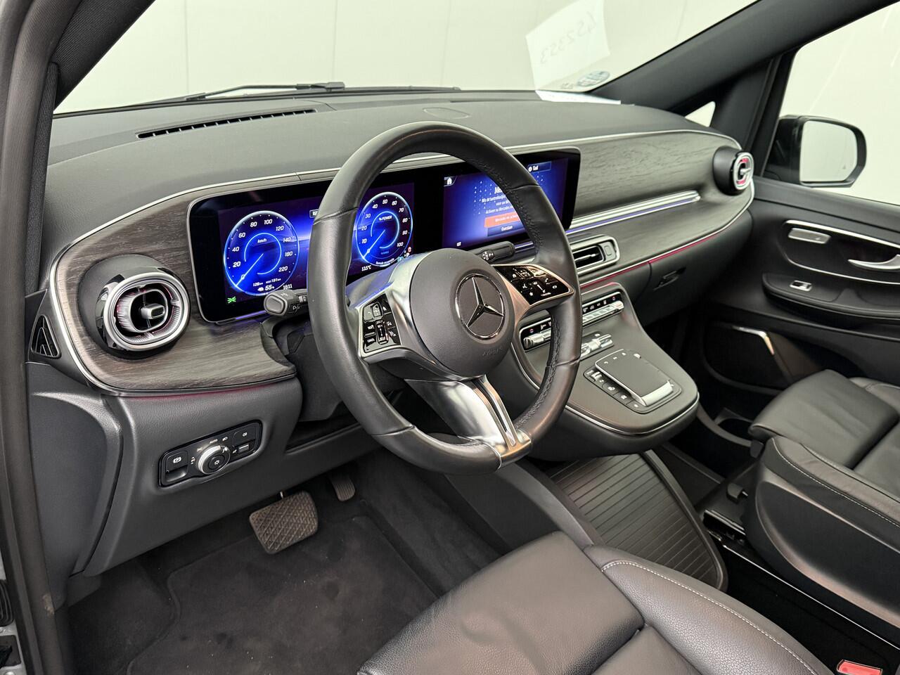 Mercedes-Benz EQV 300 Lang Avantgarde | Airmatic | Burmester | 7-Persoons | Alpin Grau | Leder | Zeer Compleet !