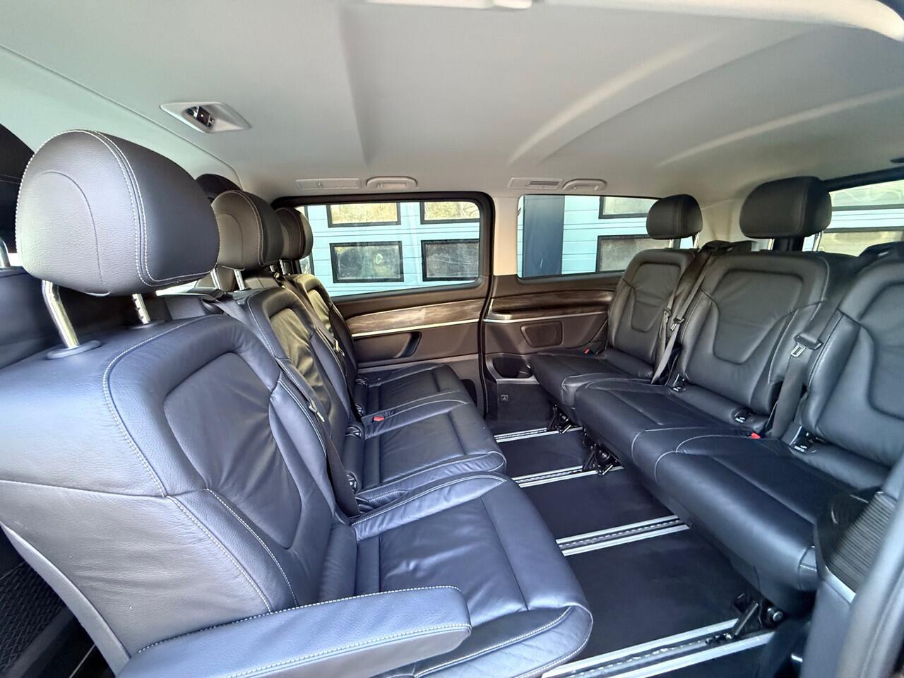 Mercedes-Benz EQV 300 90kWh SoH 95 % L3 Extra Lang - TAXI Pakket - 8 Zits - Leder - elc. Schuif