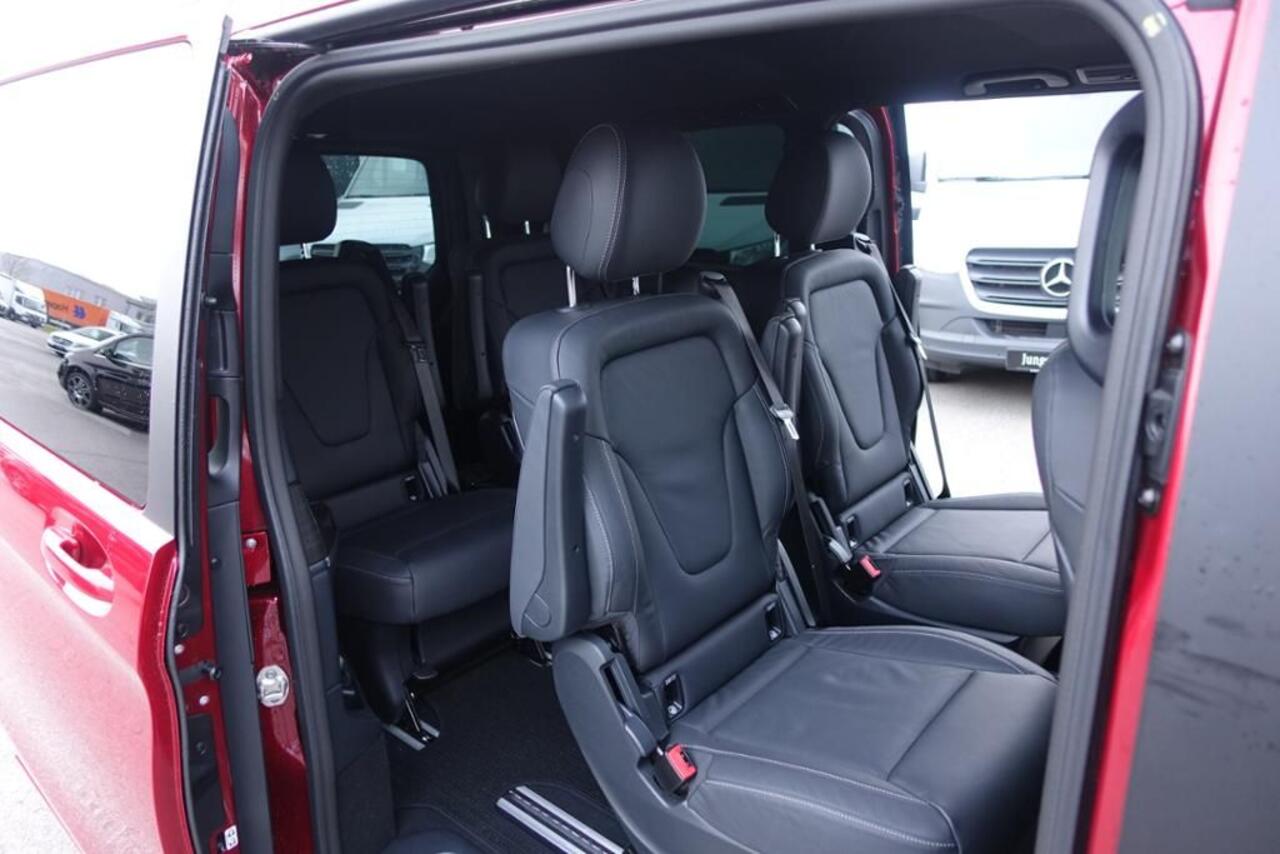 Mercedes-Benz EQV 300 L2 Avantgarde 90 kWh 45.900 ex BTW 6-zitter Leder Stoelkoeling EL. Schuifdeuren LED Navi