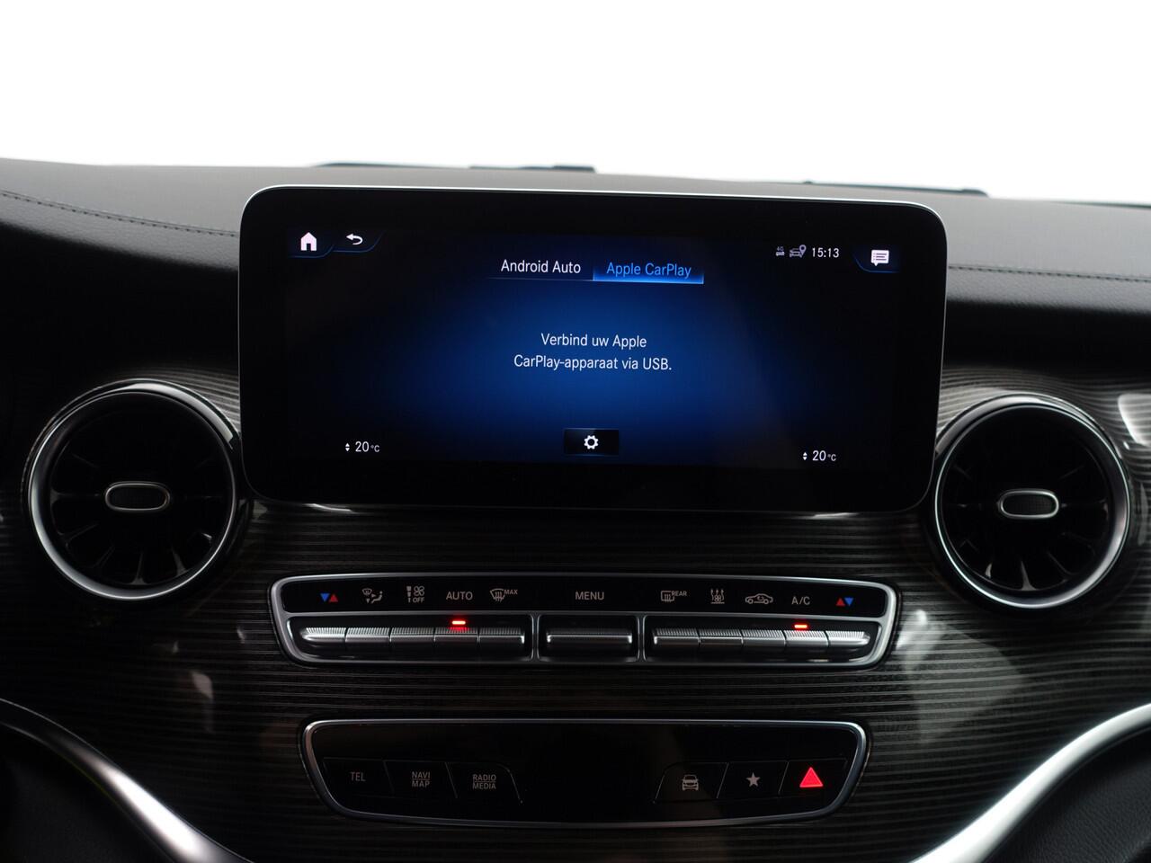 Mercedes-Benz EQV 300 Prestige Business+ Edition 90 kWh- Stoelventilatie, 360 Camera, Carplay, Android Auto, 2x Elek Schuifdeur, Burmester Audio