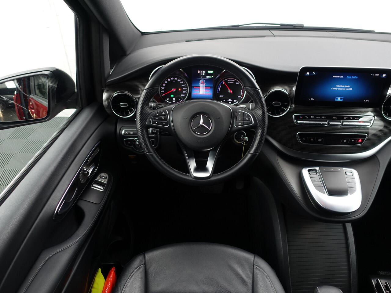 Mercedes-Benz EQV 300 L2 90kWh AMG Edition- Panoramadak, 2x Schuifdeur, Stoel Memory, 360 Camera, Sfeerverlichting