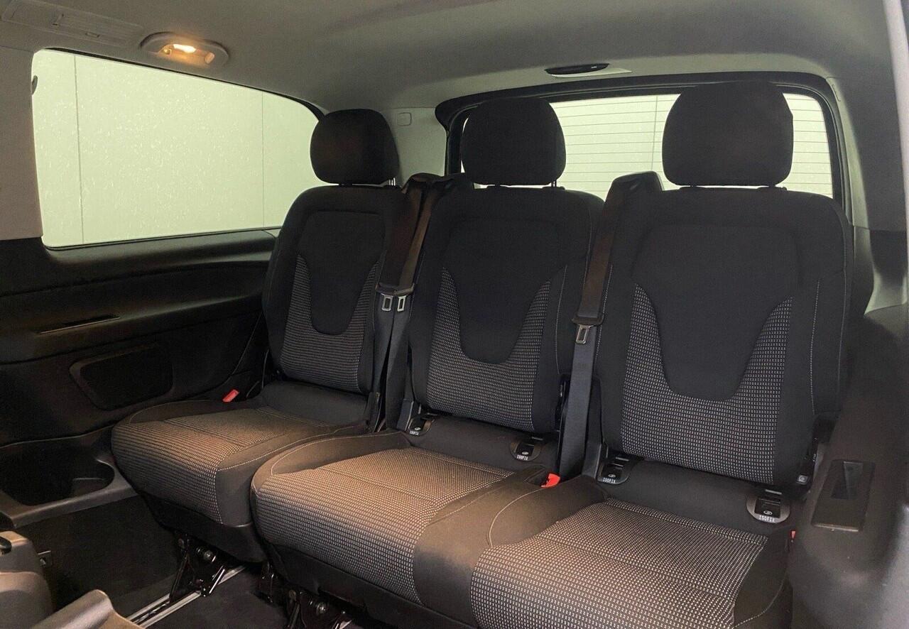 Mercedes-Benz EQV 300 L2 90 kWh 44.900 ex BTW 7-zitter Distronic LED Navi EL. Achterklep