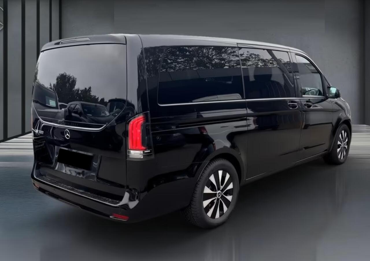 Mercedes-Benz EQV 300 L2 90 kWh Nieuw Model 53.500 ex BTW 7-zitter Leder WideScreen Distronic EL Schuifdeuren LED 360 Camera