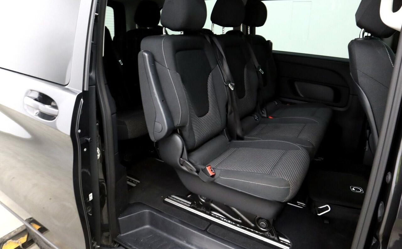 Mercedes-Benz EQV 300 L2 90 kWh 44.900 ex BTW 7-zitter LED Navi 360 Camera EL. Achterklep