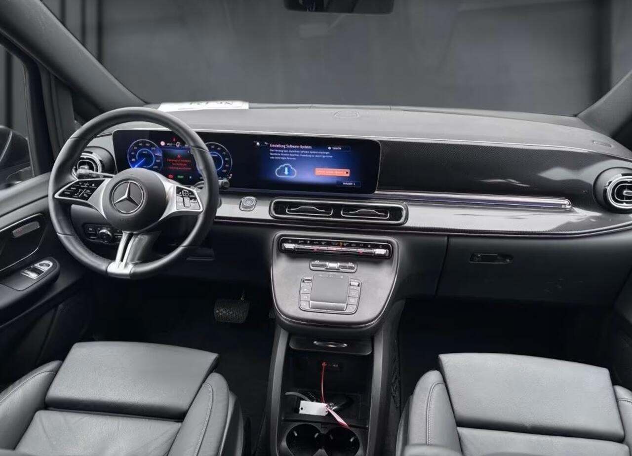 Mercedes-Benz EQV 300 L2 90 kWh Nieuw Model 7-zitter Leder WideScreen Distronic EL Schuifdeuren LED 360 Camera