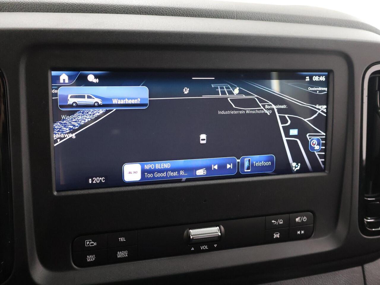 Mercedes-Benz EVITO TOURER 129 L2 PRO 90kWh | Snelladen 110 KWh | Achteruitrijcamera | Parkeerpakket | Comfortbestuurdersstoel | Dodehoekassistent | 8 Zitplaatsen |