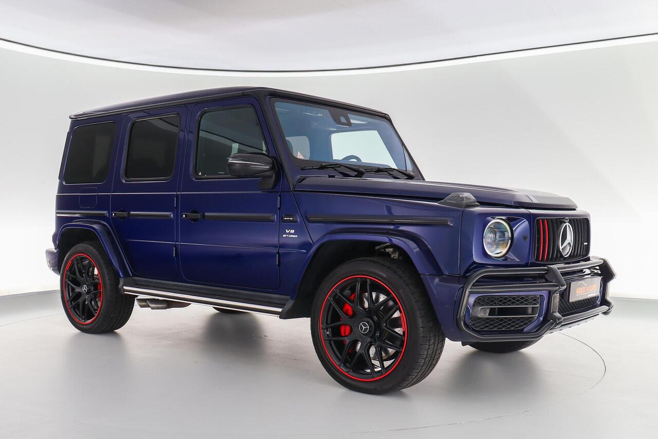 Mercedes-Benz G-KLASSE G63 AMG 585pk |BTW|garantie tot 12-2027|schuif\kantel|Burmester|drivers package|massage|memory|360 camera|trekhaak|stoelverwarming + ventilatie|