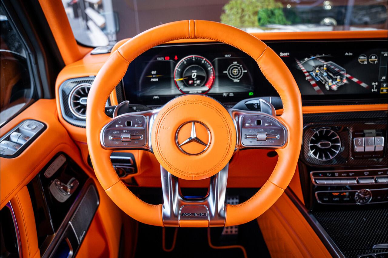 Mercedes-Benz G-KLASSE G63 - BRABUS G800 | 24 inch | Sterrenhemel | Panorama | Burmester | Carbon