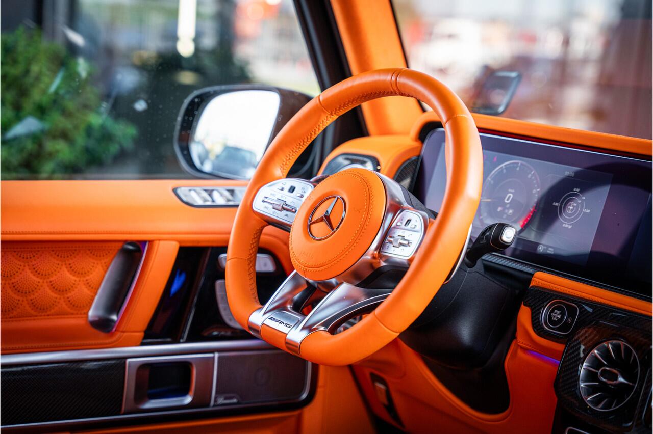 Mercedes-Benz G-KLASSE G63 - BRABUS G800 | 24 inch | Sterrenhemel | Panorama | Burmester | Carbon