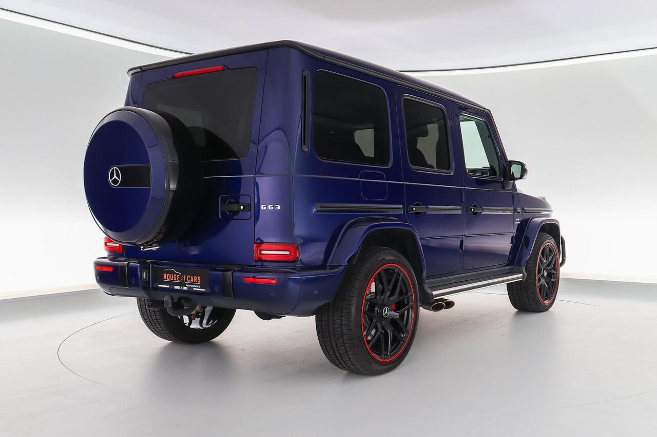 Mercedes-Benz G-KLASSE G63 AMG 585pk |BTW|garantie tot 12-2027|schuif\kantel|Burmester|drivers package|massage|memory|360 camera|trekhaak|stoelverwarming + ventilatie|