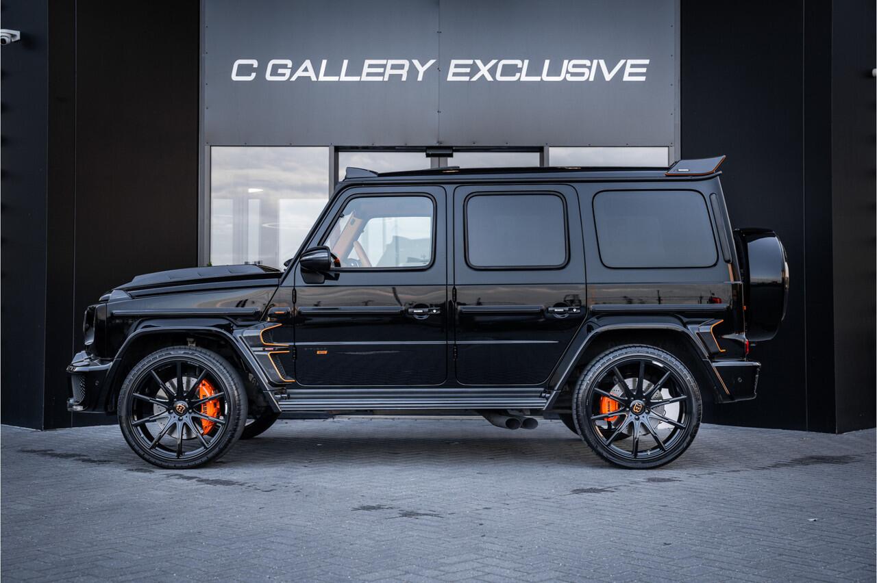 Mercedes-Benz G-KLASSE G63 - BRABUS G800 | 24 inch | Sterrenhemel | Panorama | Burmester | Carbon