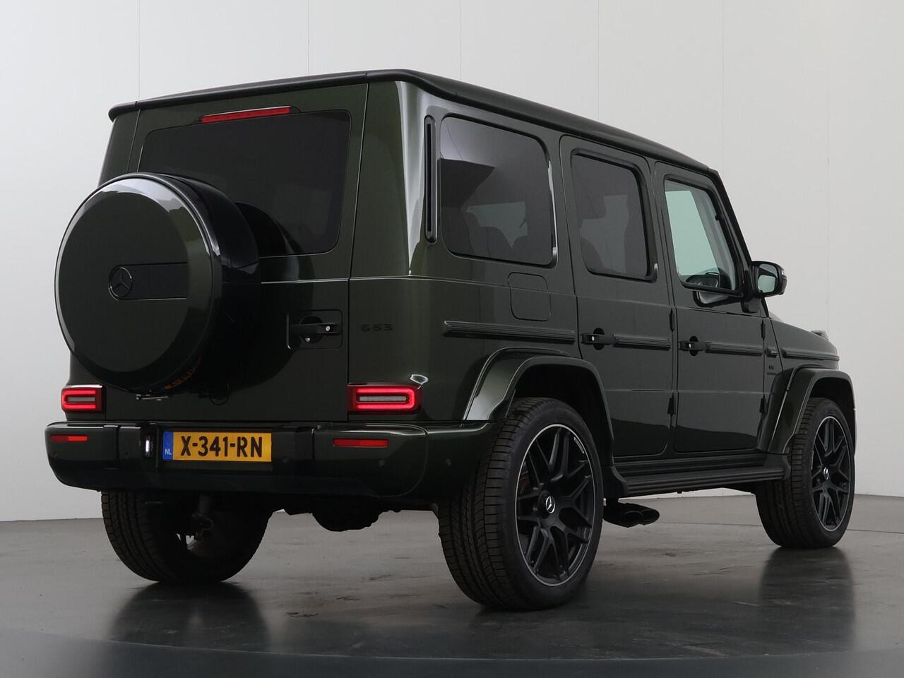 Mercedes-Benz G-KLASSE 63 | PPF | Blue eye laser systeem | Manufaktur Olijfgroen | Carbon | Superior interieur |