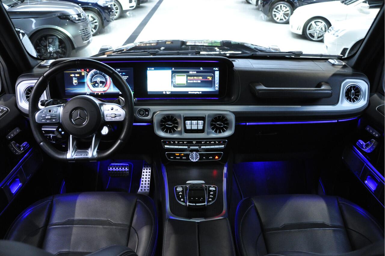 Mercedes-Benz G-KLASSE G63 AMG FI-Exhaust Open dak Burmester Massage 360 Nachtzicht Distronic Ambient