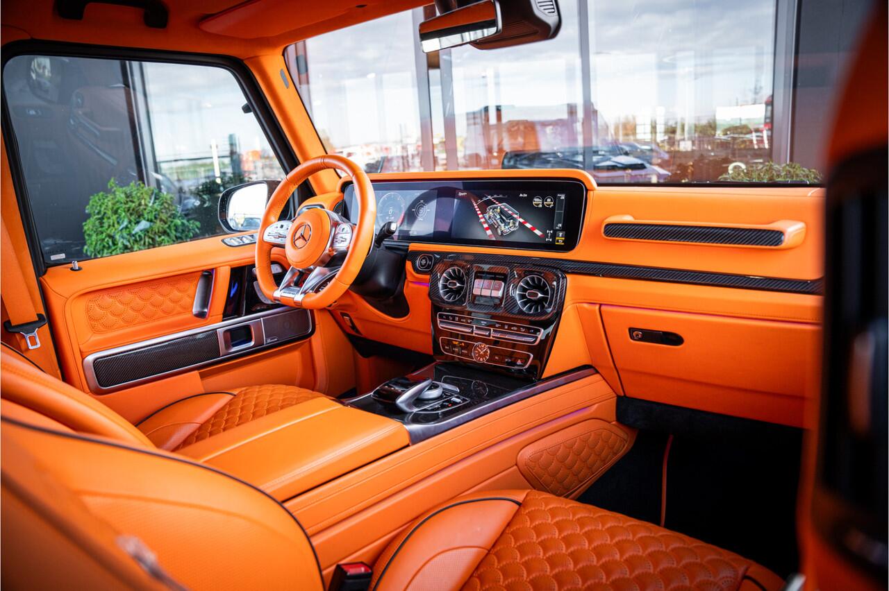 Mercedes-Benz G-KLASSE G63 - BRABUS G800 | 24 inch | Sterrenhemel | Panorama | Burmester | Carbon