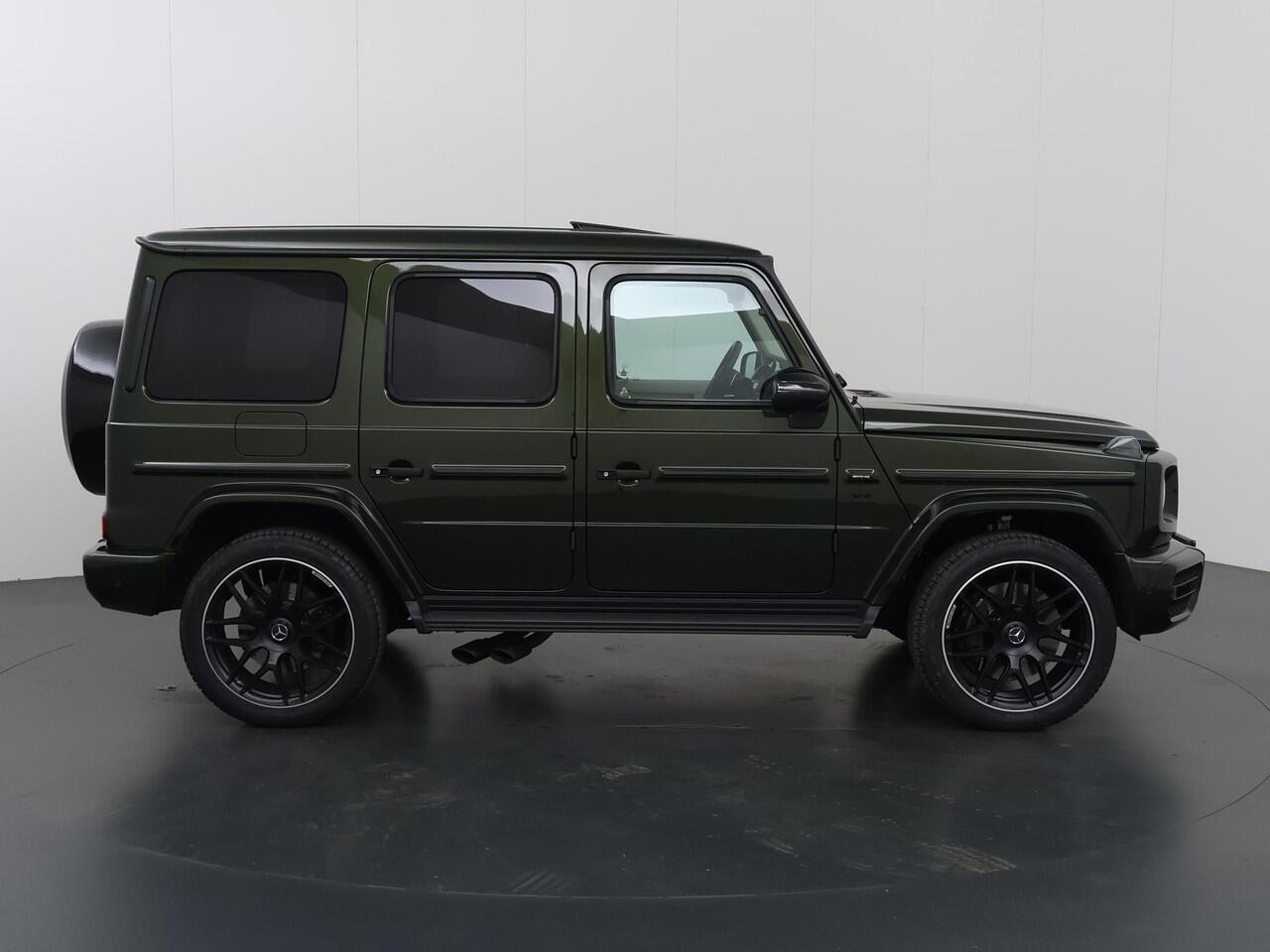Mercedes-Benz G-KLASSE 63 | PPF | Blue eye laser systeem | Manufaktur Olijfgroen | Carbon | Superior interieur |