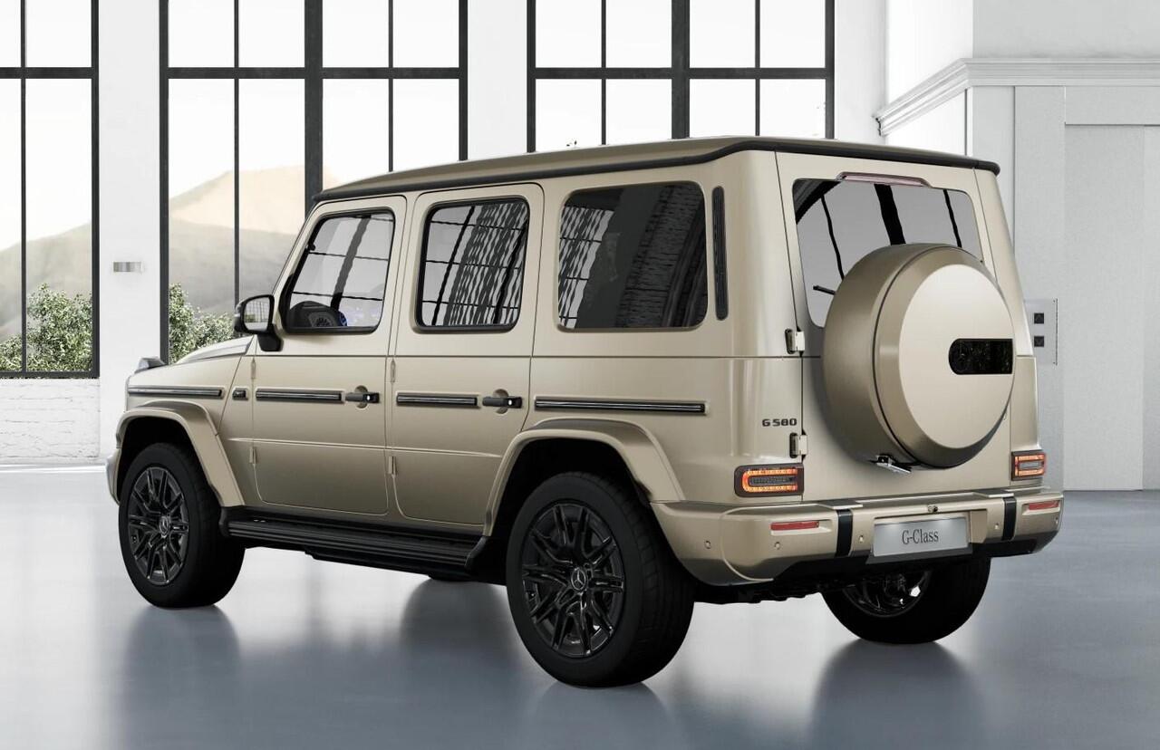 Mercedes-Benz G-KLASSE 580 EQ 116 kWh AMG Line | Schuifdak | SUPERIOR Line interieur | Warmtecomfortpakket | Treeplanken in zwart | Comfortpakket | Burmester |