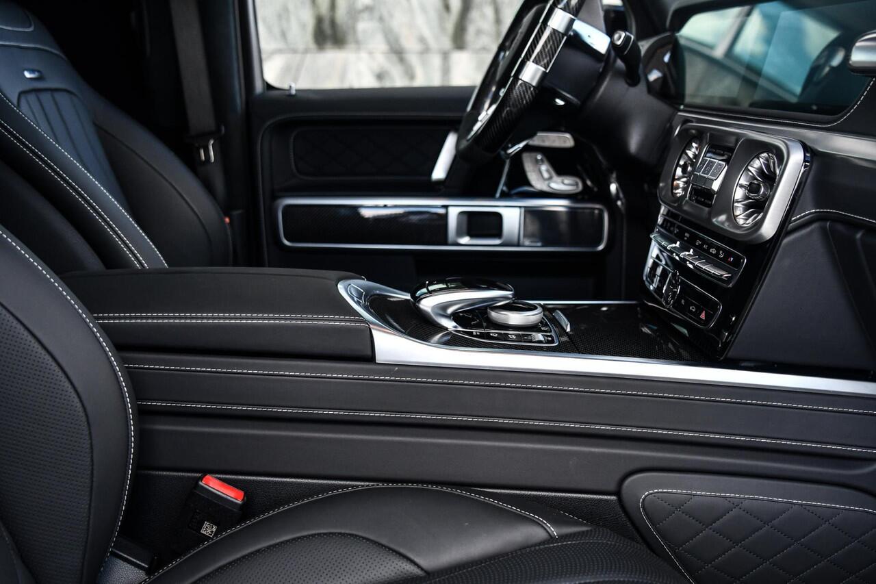 Mercedes-Benz G-KLASSE AMG 63 4X42 |AMG Ride Control |Burmester|Schuifdak|Carbon|360° Camera|Memorystoelen |Full Option|