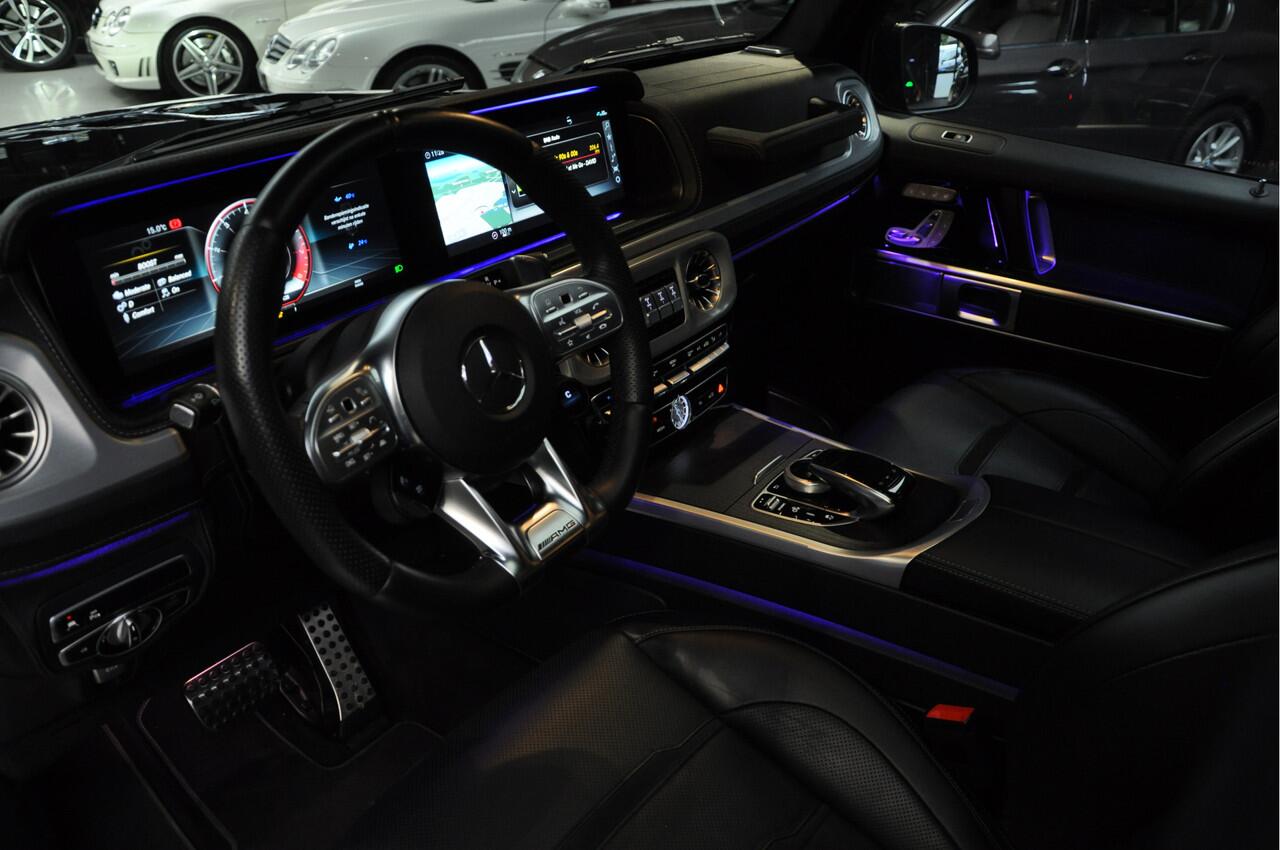 Mercedes-Benz G-KLASSE G63 AMG FI-Exhaust Open dak Burmester Massage 360 Nachtzicht Distronic Ambient