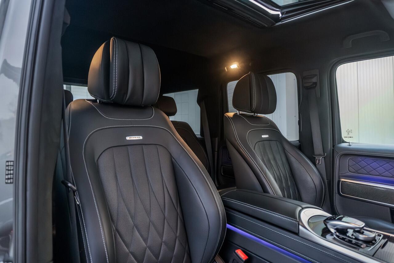 Mercedes-Benz G-KLASSE G63 AMG - Selenite Grey Metallic - Burmester - Carbon - Sunroof