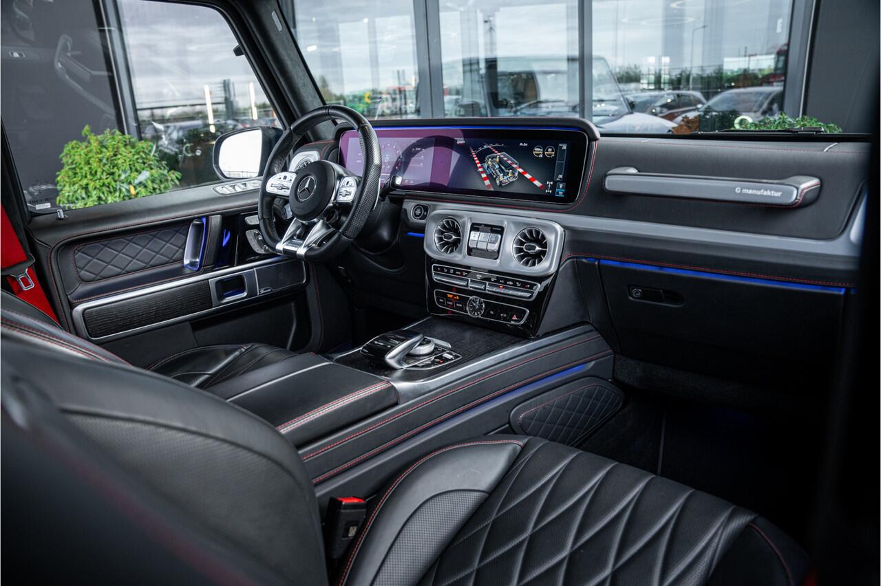 Mercedes-Benz G-KLASSE G63 - Manufaktur | Nappaleder | Panorama | Burmester | Stoelkoeling & Massage