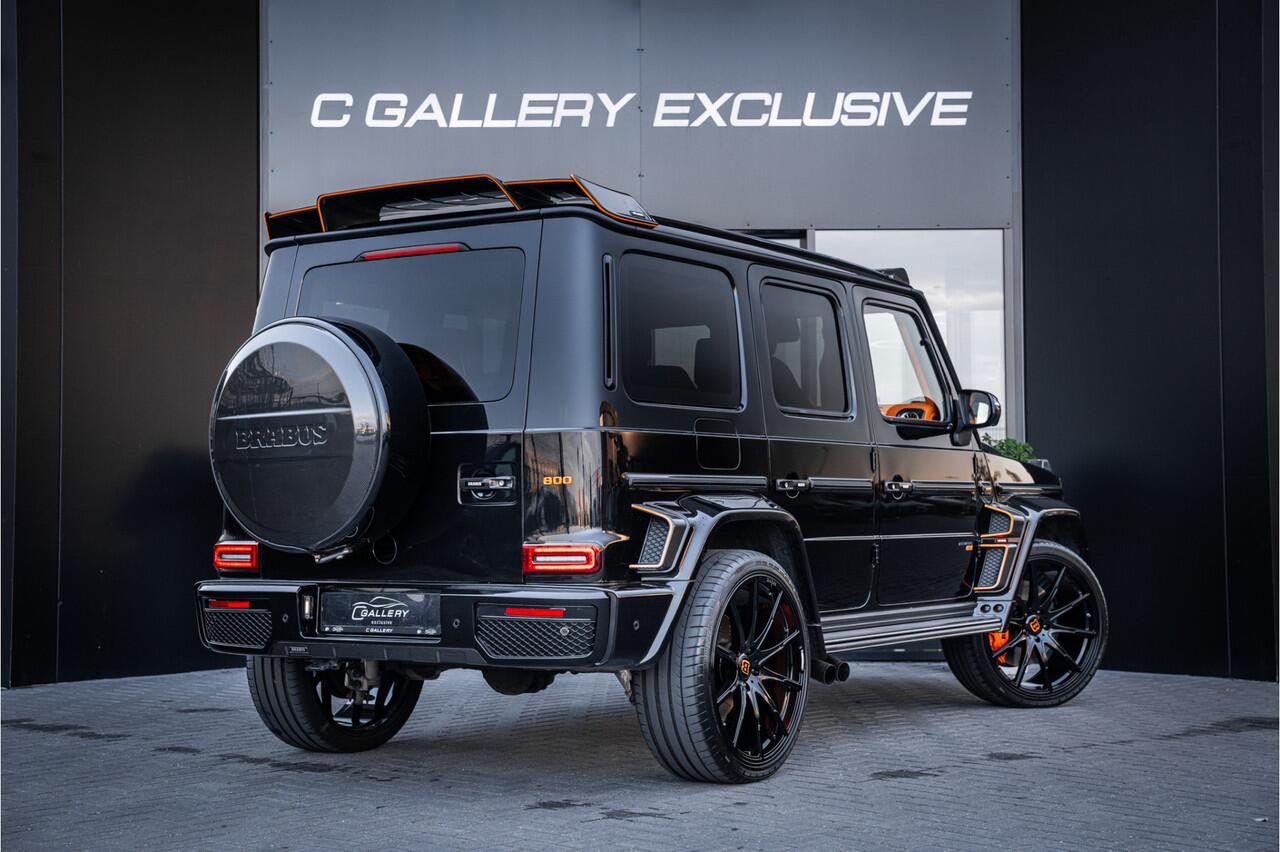 Mercedes-Benz G-KLASSE G63 - BRABUS G800 | 24 inch | Sterrenhemel | Panorama | Burmester | Carbon