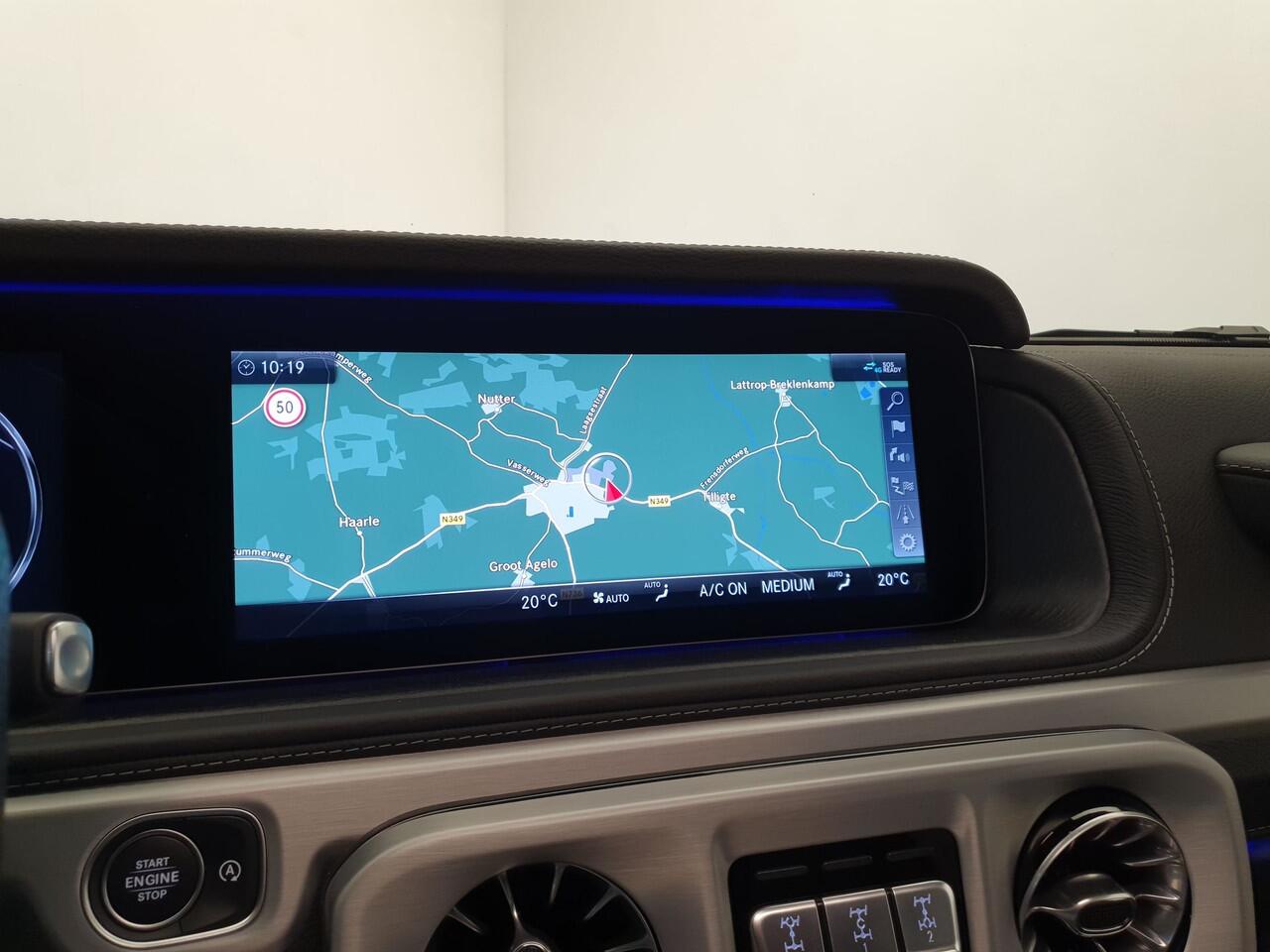 Mercedes-Benz G-KLASSE 63 585pk Burmester, Trekhaak, Panoramadak, 360 camera, Massage