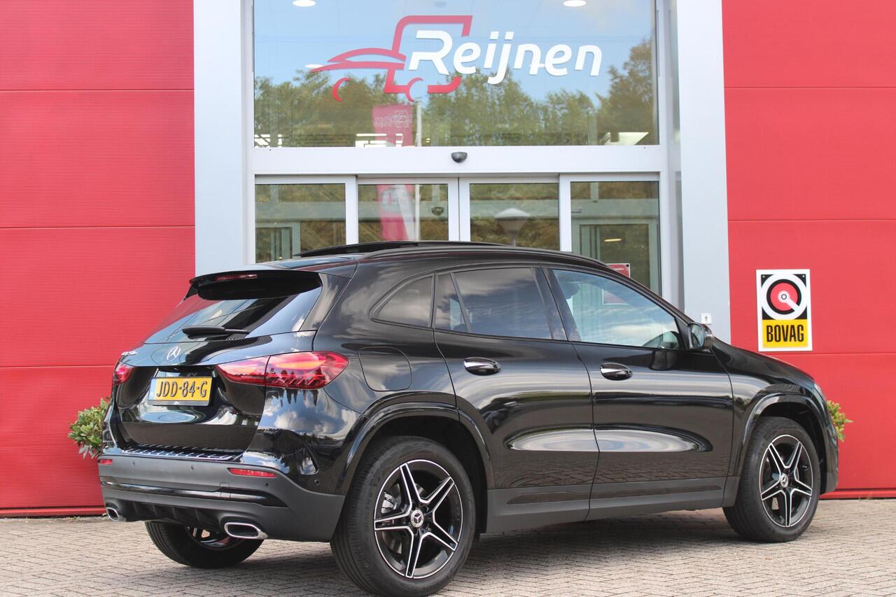 Mercedes-Benz GLA-KLASSE 250 e AMG LINE "NIEUW MODEL!" | PANORAMISCH SCHUIF/KANTEL DAK | ELEKTRISCH BEDIENBARE VOORSTOELEN MET GEHEUGENFUNCTIE EN "ZITKINEMATICA" | DRAADLOZE APPLE CARPLAY/ANDROID AUTO | NIGHT PAKKET: DAKRELING ZWART, ZIJRUITEN EN ACHTERRUITEN ZWART, LICHTMETALEN 
