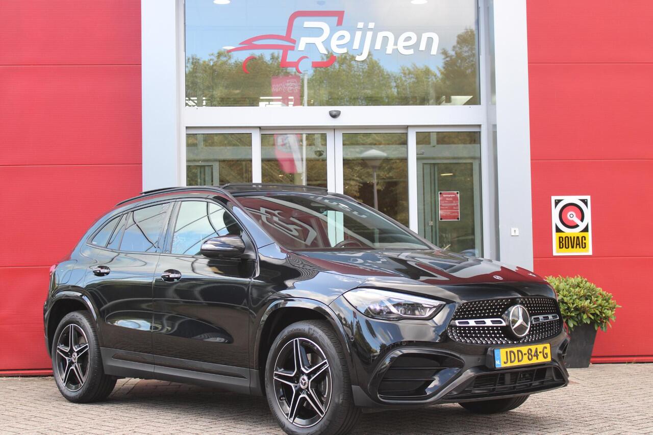 Mercedes-Benz GLA-KLASSE 250 e AMG LINE "NIEUW MODEL!" | PANORAMISCH SCHUIF/KANTEL DAK | ELEKTRISCH BEDIENBARE VOORSTOELEN MET GEHEUGENFUNCTIE EN "ZITKINEMATICA" | DRAADLOZE APPLE CARPLAY/ANDROID AUTO | NIGHT PAKKET: DAKRELING ZWART, ZIJRUITEN EN ACHTERRUITEN ZWART, LICHTMETALEN 
