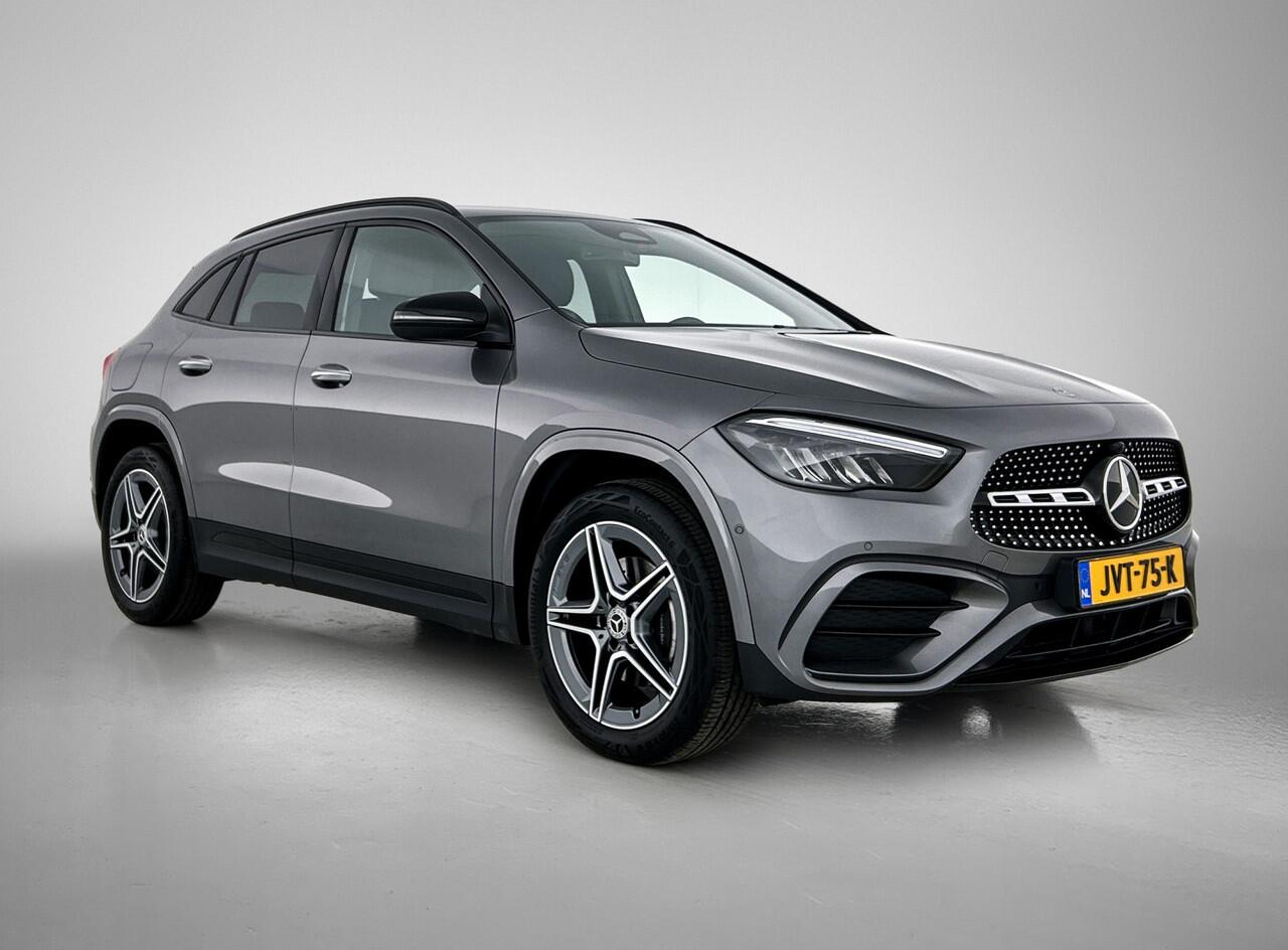 Mercedes-Benz GLA-KLASSE 250 e AMG Plug-In Hybride | AMG Line | Night Pakket | Sfeerverlichting | Stuur en Stoelverwarming |Easy-Pack Achterklep. Inclusief 24 maanden MB Certified garantie voor Europa.