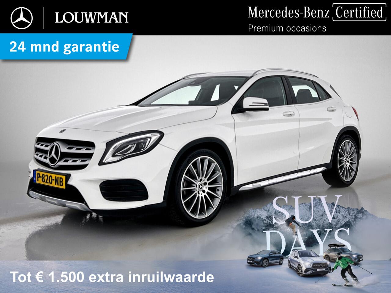 Mercedes-Benz GLA-KLASSE 200 Sport Edition | 19 inch multispaaks AMG-velgen | AMG exterieur + Urban interieur/zwart lederlook Comand Navigatie | Inclusief 24 maanden MB Certified garantie voor Europa.