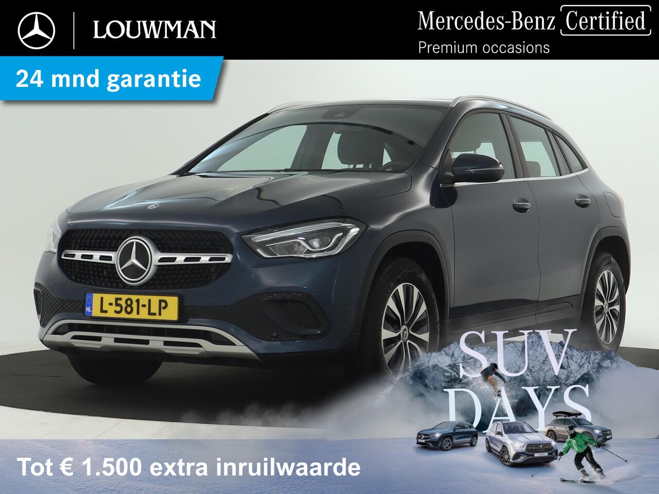 Mercedes-Benz GLA-KLASSE 180 Style | Stoelverwarming | Elektrisch bedienbare achterklep | Led koplampen | Spiegel pakket | Inclusief 24 maanden MB Certified garantie voor Europa.