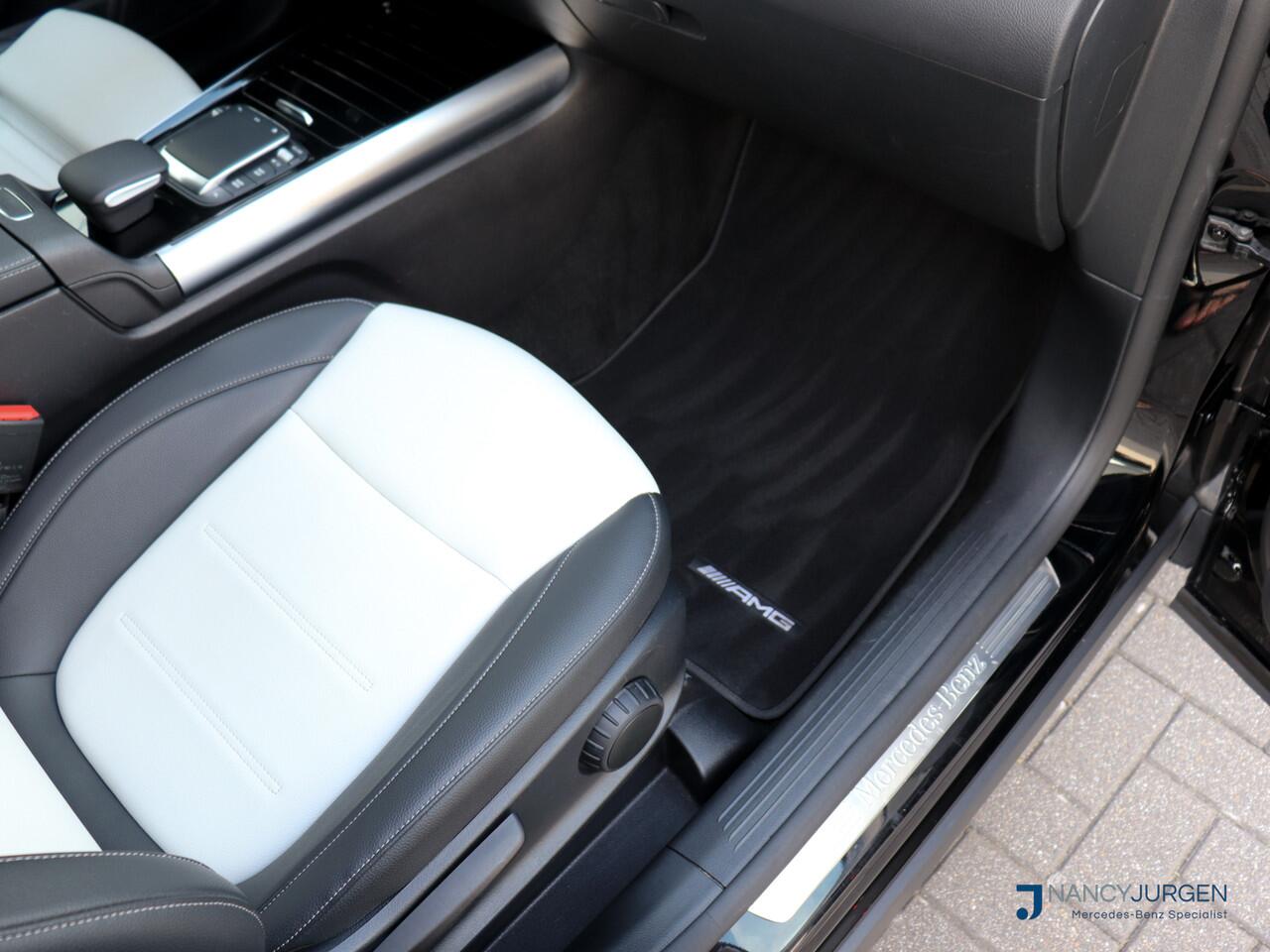 Mercedes-Benz GLA-KLASSE 250 e AMG Limited | Two Tone Leder | Adapt. Cruise Control | Apple Car Play/Android Auto | MBUX | Parkeer Pakket | Camera | Spiegel Pakket | 20" LM AMG | Model 2022 | Volledig Gedocumenteerd Onderhoud |