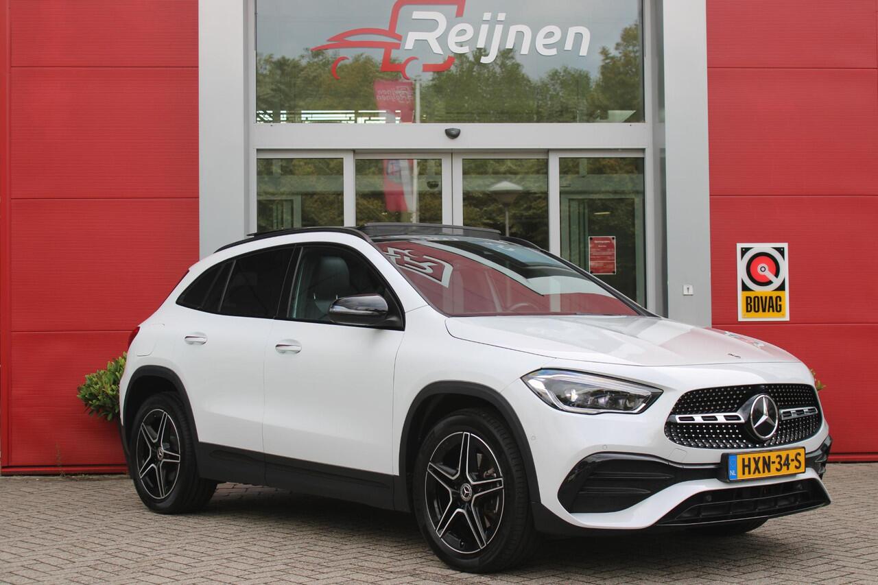 Mercedes-Benz GLA-KLASSE 250 e 218PK AUTOMAAT BUSINESS SOLUTION AMG | PANORAMISCH SCHUIF/KANTEL DAK | ELEKTRISCHE ACHTER KLEP | MULTIBEAM LED MATRIX KOPLAMPEN | STOEL VERWARMING | KEYLESS ENTRY/START | NAVIGATIE | DAB+ RADIO | APPLE CARPLAY /ANDROID AUTO | SFEER VERLICHTING | 19"