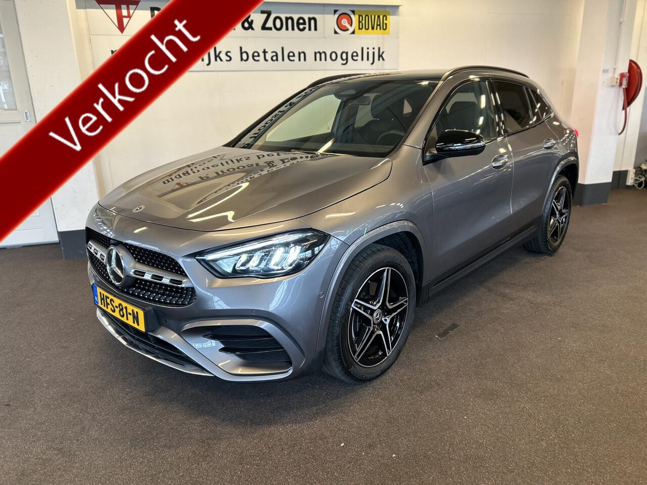 Mercedes-Benz GLA-KLASSE 250 e Star Edition AMG Line | Panoramadak | Facelift | Sfeerverlichting | Achteruitirijcamera | Adaptieve cruise control | Adaptief onderstel | Lane assist | Stoelverwarming | Apple carplay