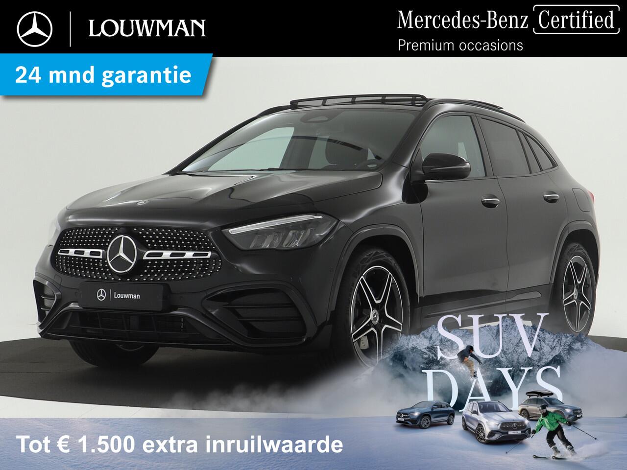 Mercedes-Benz GLA-KLASSE 180 AMG Line | Nightpakket | Parkeerpakket met achteruitrijcamera | Keyless-Go comfortpakket | USB-pakket plus | Dodehoekassistent | GUARD 360 ° Vehicle protection Plus |