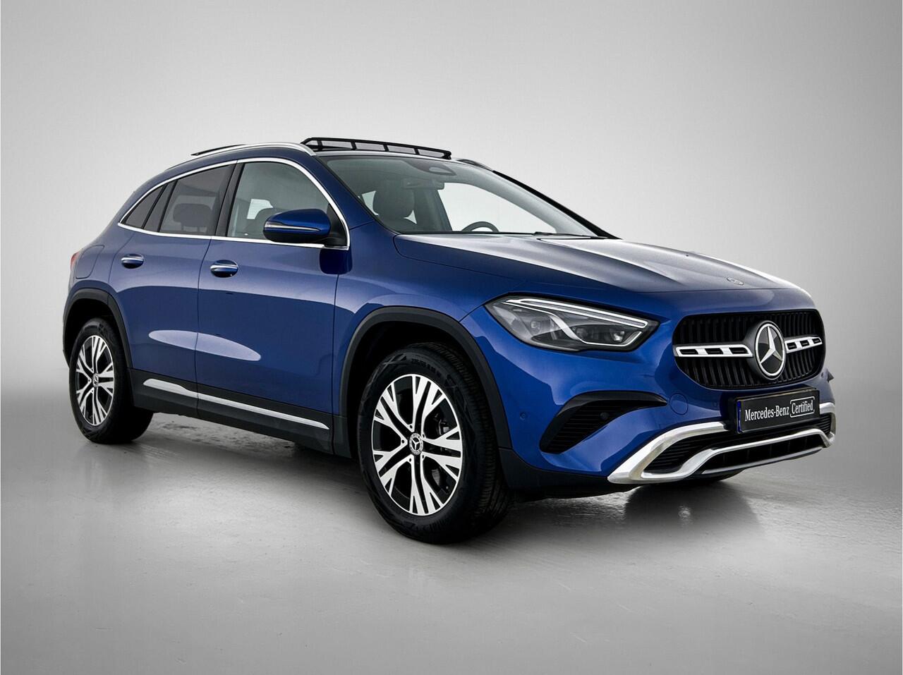 Mercedes-Benz GLA-KLASSE 250 e Plug-In Hybride | Panoramadak | Sfeerverlichting | Memory Voorstoelen | MultiBeam Ledkoplampen | Stoel en Stuurverwarming. Inclusief 24 maanden MB Certified garantie voor Europa.