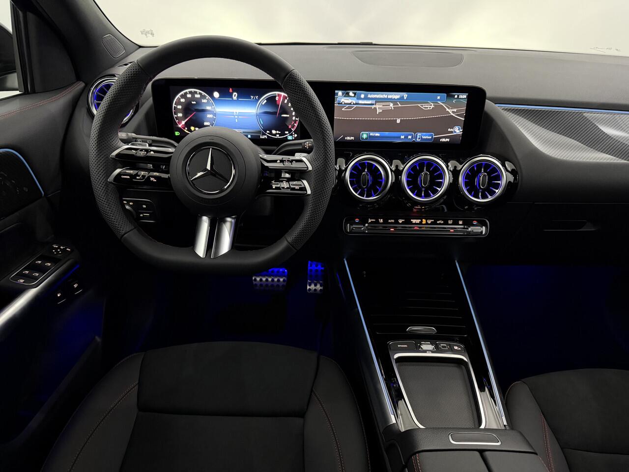 Mercedes-Benz GLA-KLASSE 250 e AMG Line Camera, Half leder, Navi, Keyless start, Stoelverwarming, Elektrische achterklep, Cruise control adaptief, 2 jaar garantie