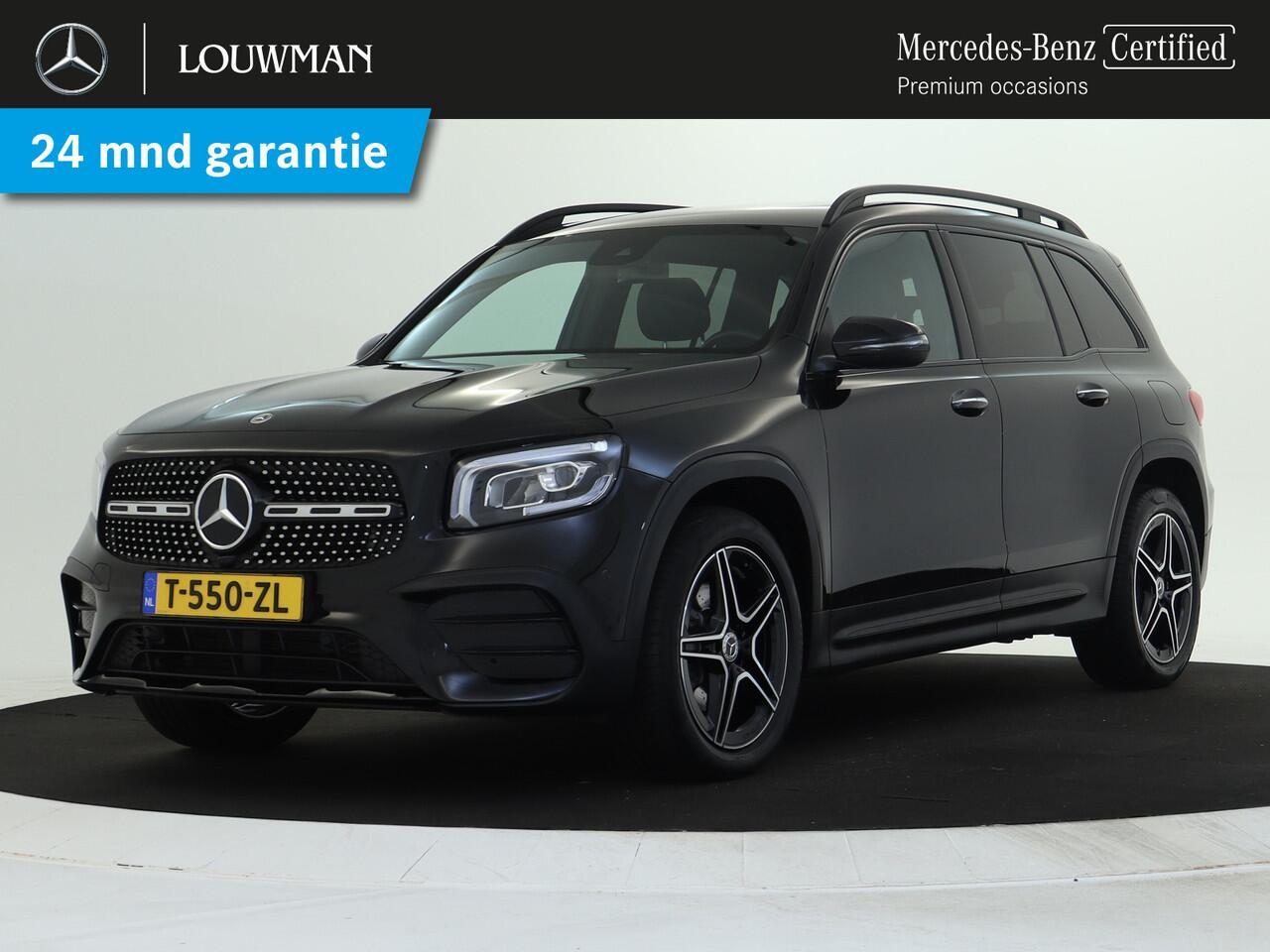 Mercedes-Benz GLB-Klasse 200 AMG Nightpakket 7 Persoons | Trekhaak | Sfeerverlichting | Keyless Go | Stoelverwarming | Parkeerpakket met Camera | Inclusief 24 maanden Mercedes-Benz Certified garantie voor Europa.
