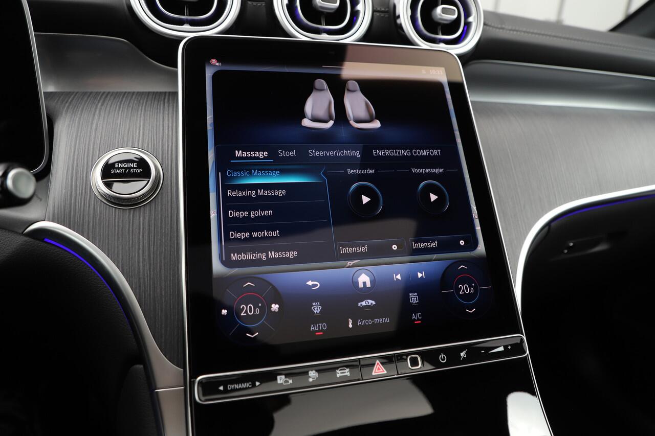 Mercedes-Benz GLC-KLASSE 300e AMG 4-Matic | 313PK | Pano | Massage | Keyles-go | Sfeerverlichting | Memory | Distronic+ | Stoelventilatie | Air-balance | Stuurwielverw. | 2024.