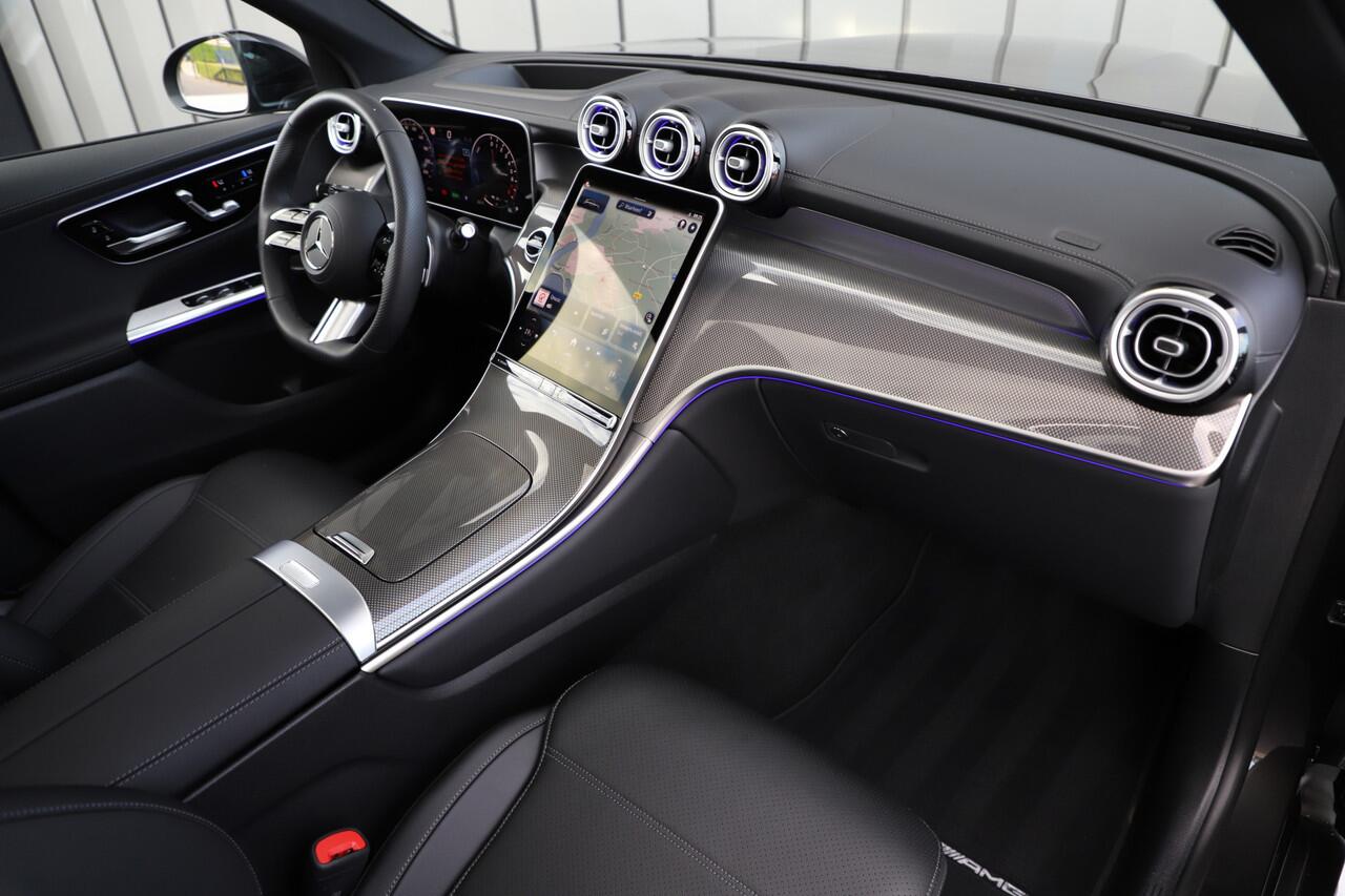 Mercedes-Benz GLC-KLASSE 400e AMG 4-Matic | 381PK | Head-up | Massage | Burmester | Sfeerverlichting | Digital-light | Stoelventilatie | Memory | Air-balance | 2024.